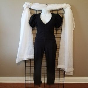 Y2K Baby Phat Black Jumpsuit Size Small